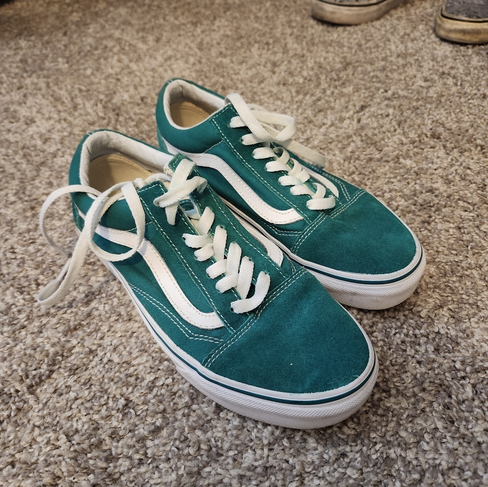 Teal Vans